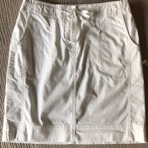 J Jill White Skirt Size 2